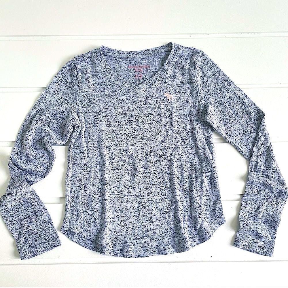 Abercrombie Kids Super Soft V-Neck Sweater 9/10